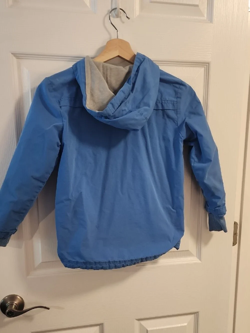 Cat & Jack Light Blue Hooded Raincoat